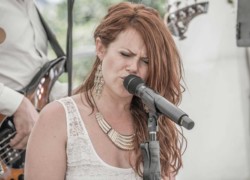 Photo d'une chanteuse professionnelle