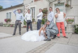 Photo de groupe mariage