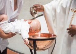 Photo de sacrément pour un bapême