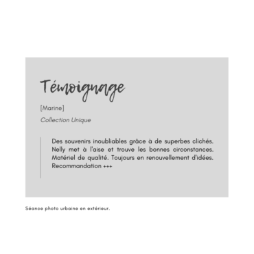 Témoignage client