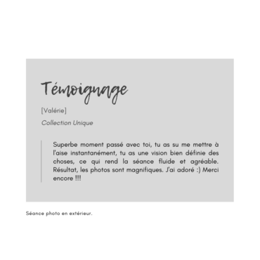 Témoignage client