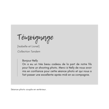 Témoignage client