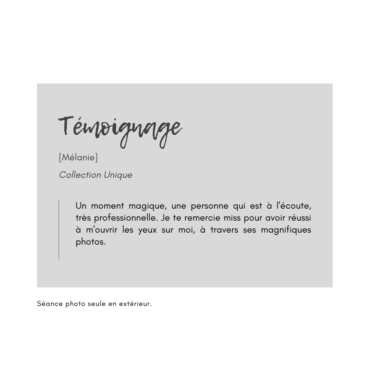 Témoignage client