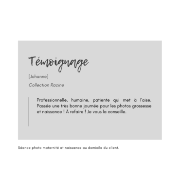 Témoignage client