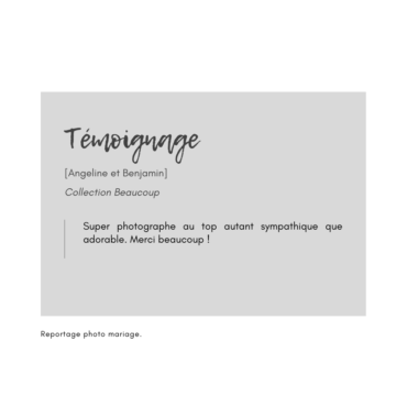 Témoignage client