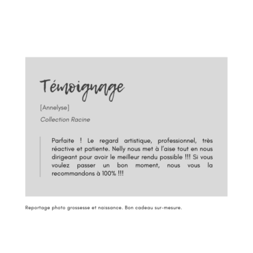 Témoignage client