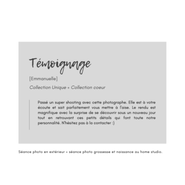 Témoignage client