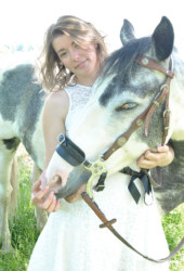Portrait avec cheval